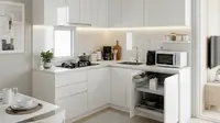 8 Desain Dapur untuk Ruang terbatas di Apartemen Tipe Studio, Efisien Manfaatkan Ruang