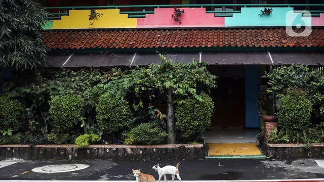 Suasana SMPN 85 Jakarta yang Lockdown