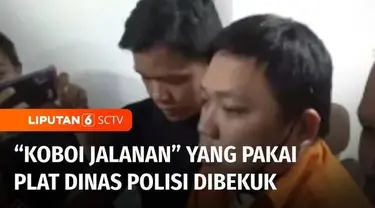 Tim gabungan Polda Metro Jaya membekuk koboi jalanan yang aksinya terekam video amatir hingga aksinya viral di media sosial beberapa hari terakhir. Tersangka ditangkap di Apartemen M-Town Residence Tangerang Selatan, pada Jumat siang.