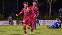 Timnas Indonesia U-17 bermain 1-1 melawan SV Meppen pada laga uji coba yang digelar di Meppen, Jerman, Selasa (17/10/2023). (dok. PSSI)