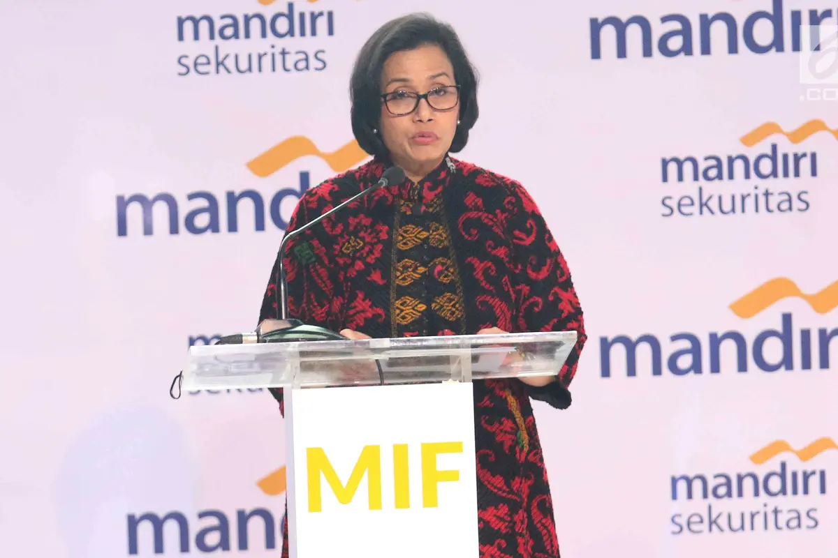 Menkeu Jelaskan Ekonomi Indonesia di Ajang Mandiri Investment Forum 2018