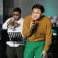 Rizky Febian tampil di  di acara Super VIP Music Festival di kawasan Gandaria, Jakarta Selatan, Rabu (23/2/2022).