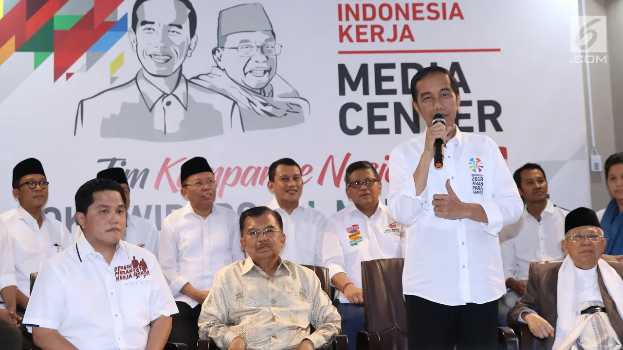 Jokowi Tunjuk Erick Thohir Jadi Ketua Tim Kampanye