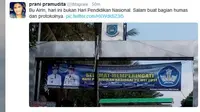 Pemda Tangsel Salah Beri Ucapan Harkitnas