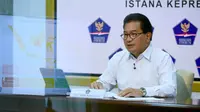 Juru Bicara Satgas COVID-19 Wiku Adisasmito menyebut positivity rate COVID-19 tingkat nasional perlu mendapat perhatian serius capai 18,10 persen saat konferensi pers di Kantor Presiden, Jakarta, Selasa (15/12/2020). (Biro Pers Sekretariat Presiden)