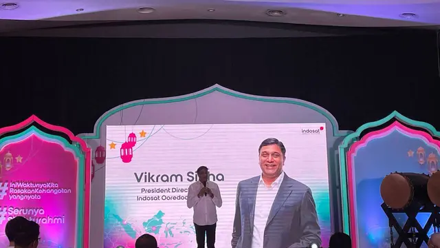 Presdir dan CEO Indosat Ooredoo Hutchison Vikram Sinha (Liputan6.com/ Agustin Setyo W).
