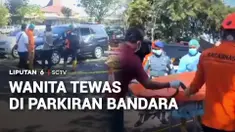 Jasad wanita ditemukan di dalam mobil berpelat merah di parkiran area Terminal 1 Bandara Juanda, Sidoarjo, Jawa Timur. Setelah ditelusuri, ia ternyata bekerja sebagai ASN di Pemkab Bangkalan.