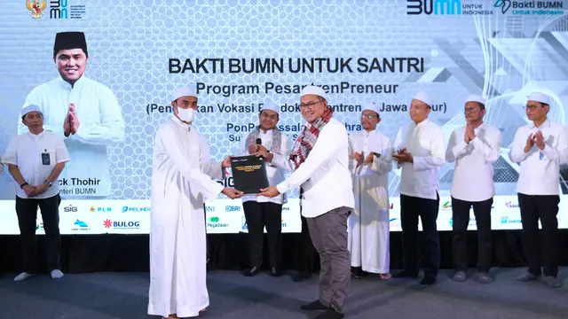Bakti BUMN untuk Santri Kembangkan Potensi Diri Ciptakan Santripreneur