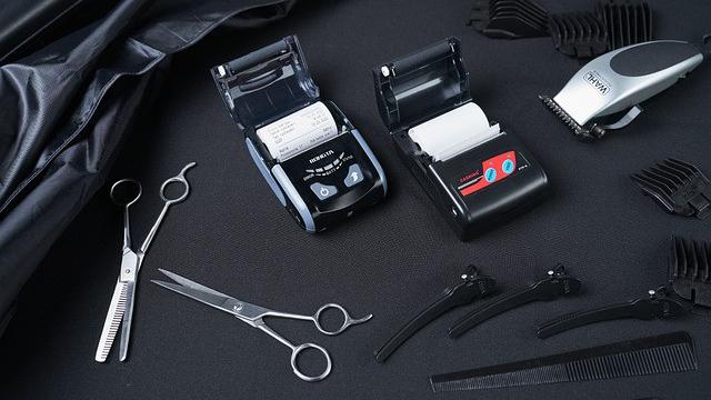 Ilustrasi tukang cukur