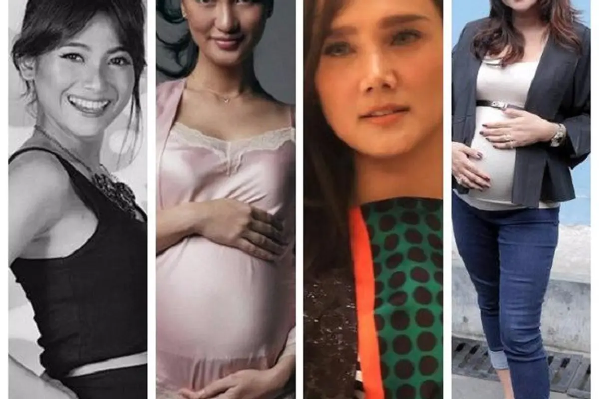 [Bintang] Acha Septriasa dan Artis Cantik Lain yang Foto Seksi Saat Hamil