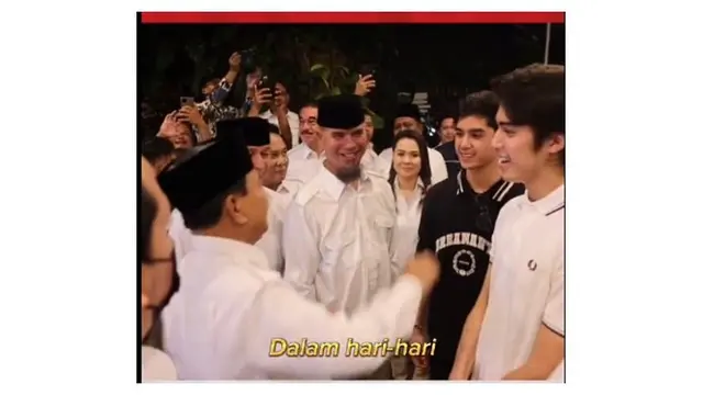 6 Potret Al Ghazali dan El Rumi Terjun ke Dunia Politik, Disambut Hangat Prabowo