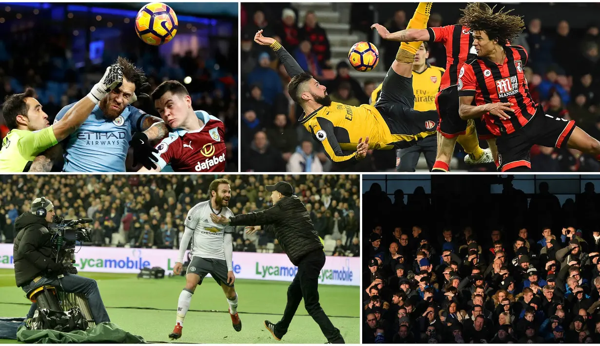 Berikut ini 10 foto terbaik pada ajang Liga Inggris 2016-2017 pekan ke-20 yang jadi pilihan Redaksi Bola.com.