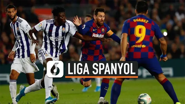 VIDEO: Barcelona Sukses Bantai Real Valladolid 5 -1