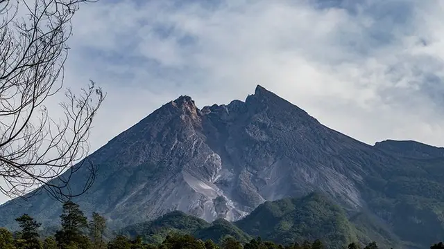 Potret Gunung Merapi (Sumber: Kompas.com/Anggara Wikan Prasety)