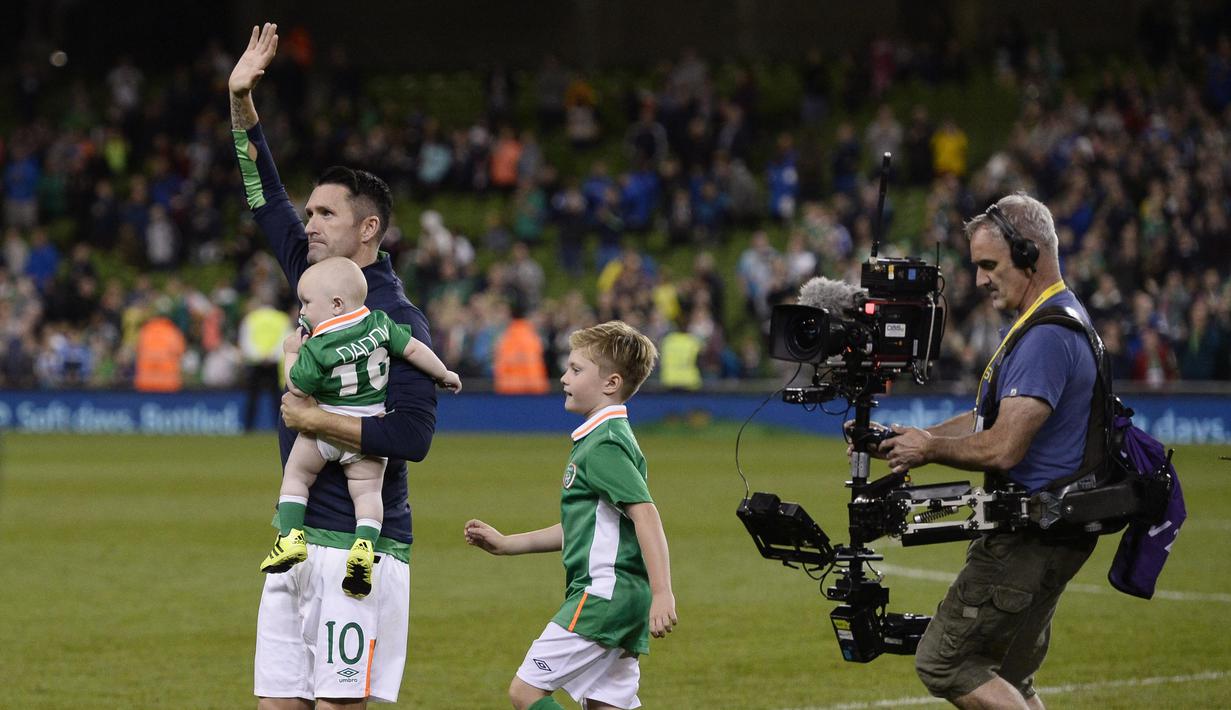 Usai Cetak Gol, Robbie Keane Pensiun dari Timnas Republik Irlandia