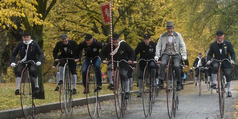 Balapan Sepeda Roda Tinggi di Republik Ceko