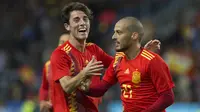 6. Alvaro Odriozola (Spanyol) - Secara mengejutkan bek Real Sociedad ini dipanggil ke Timnas Spanyol untuk Piala Dunia 2018. Namun talentanya sudah tercium ole MU untuk dijadikan suksesor bagi Antonio Valencia. (AFP/Jorge Guerrero)