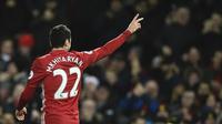 Gelandang Manchester United asal Armenia, Henrikh Mkhitaryan. (AFP/Oli Scarff)