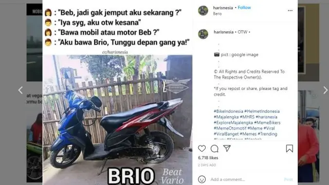 meme otomotif