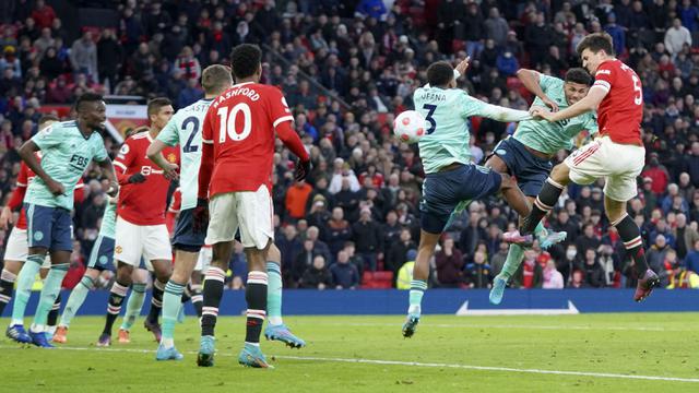 Foto: Dua Menit Dua Gol, Manchester United Bermain Imbang Lawan Leicester City