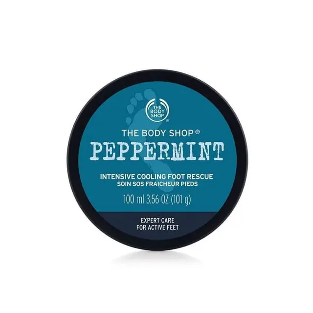 ilustrasi The Body Shop Peppermint Intensive Cooling Foot Rescue/thebodyshop.co.id