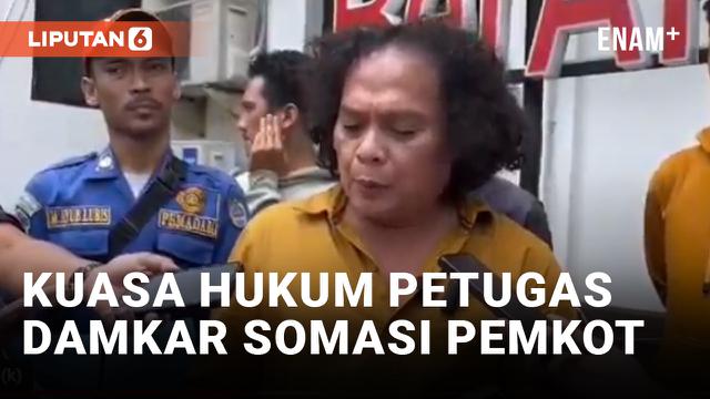 Petugas Damkar Depok Gugur, Kuasa Hukum Somasi Pemkot