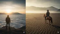 8 Prompt Gemini AI Bikin Foto Liburan Bromo Jadi Sinematik Estetik Ala Fotografer Profesional