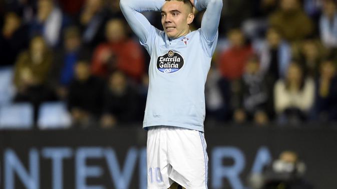 6. Iago Aspas (Celta Vigo) - 16 gol dan 5 assist (AFP/Miguel Riopa)