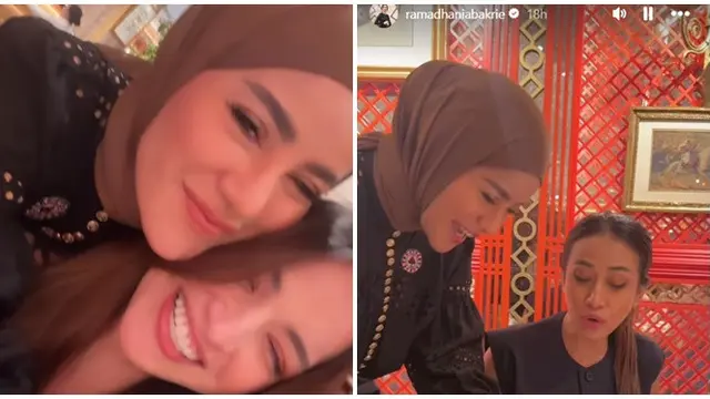 Usai Ultah Mikhayla, Ini 6 Potret Nia Ramadhani Kumpul Arisan Geng Cendol