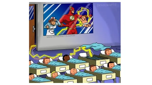 7 Ilustrasi Jika Superhero Punya Anak, Bikin Geleng Kepala