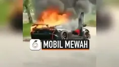 Mobil mewah Lamborghini yang diduga milik artis, Raffi Ahmad, terbakar Sabtu lalu di daerah sentul city. Hal ini disebabkan karena temperatur mesin mobil naik sehingga membuat mesin panas lalu terbakar.