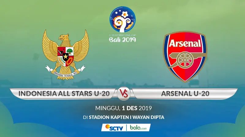 Indonesia All Stars U-20 Vs Arsenal U-20