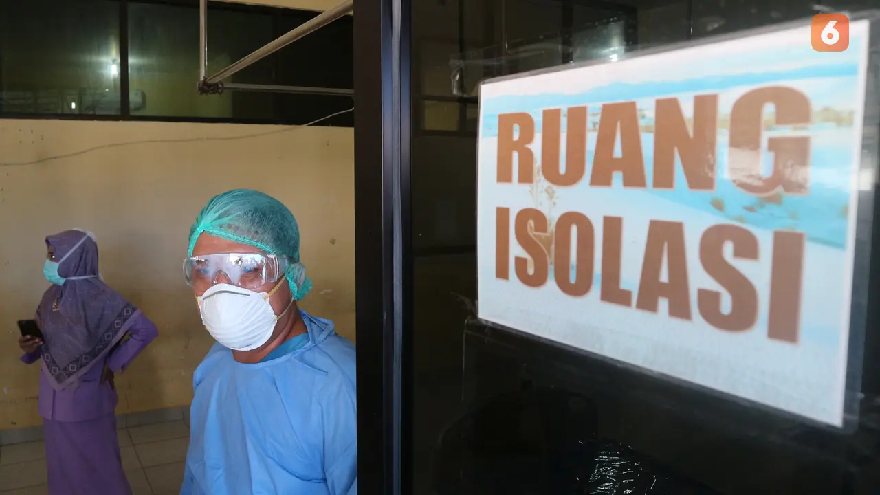 ruang isolasi pasien covid-19 RSUD Anutapura Palu