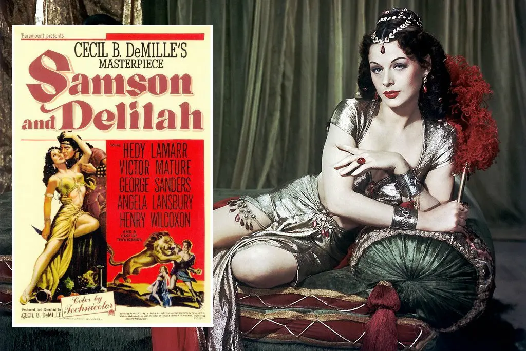 Hedy Lamarr dalam Samson and Delilah (Paramount Picture/Wikipedia)