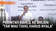 Menteri ESDM Bahlil Lahadalia mengatakan daerah di Sulawesi Utara perbatasan dengan Filipina tidak dialiri listrik. Bahlil memerintakan Dirjen Ketenagalistrikan tahun depan daerah tersebut harus sudah teraliri listrik.