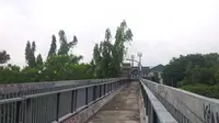 Jembatan penghubung Pondon Indah-Lebak Bulus (Liputan6.com/FX. Richo Pramono)