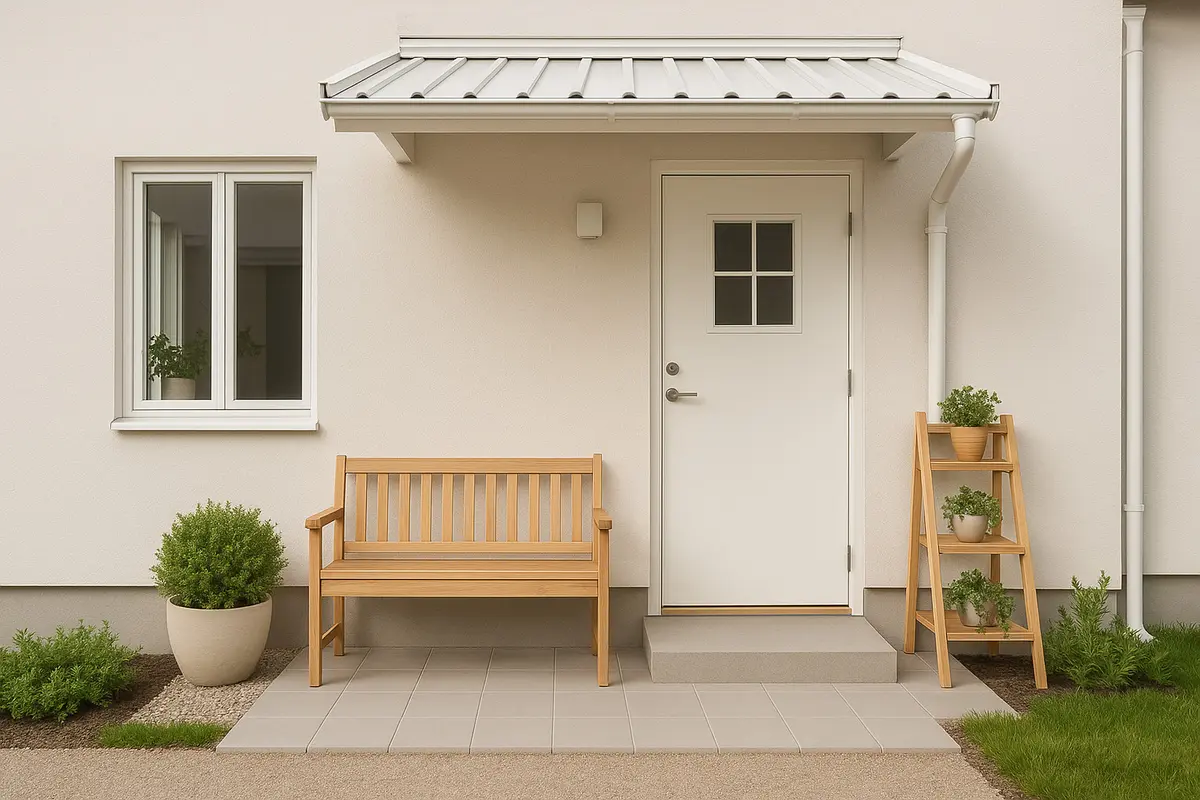 Rumah Tipe 21 dengan Teras Mini (Foto: ChatGPT)