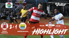 Laga lanjutan #shopeeliga1, #MaduraUnited FC vs #PersibBandung pada hari Sabtu Malam (05/10/2019) berakhir  dengan skor 2-1.