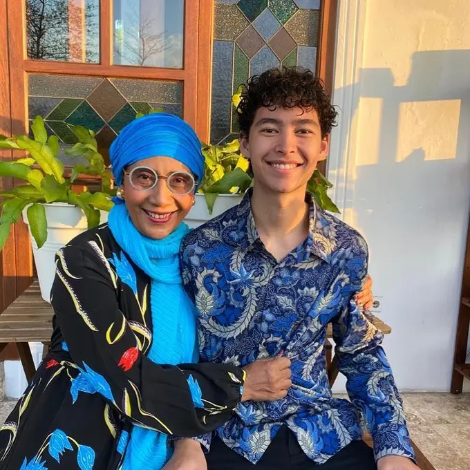 Susi Pudjiastuti dan anak/dok Instagram @alvy_xavier
