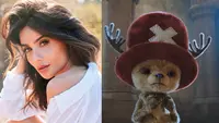 Mikaela Hoover dan Tony Tony Chopper. (Foto: John Schnell dok. Netflix dan tangkapan layar X/ netflix)