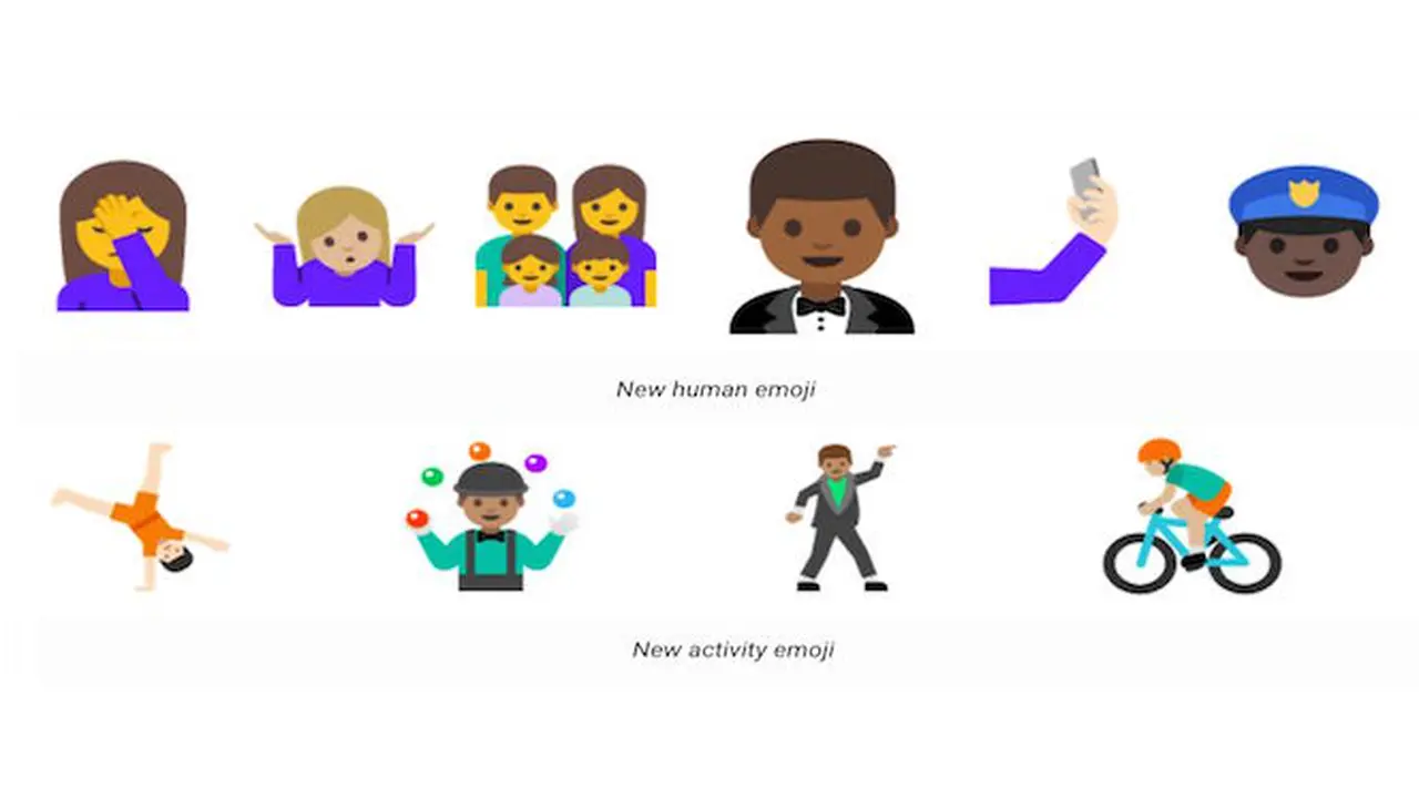 Desain Emoji Android Bakal Lebih Mirip dengan Manusia