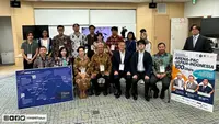 Dubes RI Tokyo bersama Rektor Brawijaya dan Wakil Rektor Keio Jepang Resmikan Jaringan Berkecepatan Tinggi 100 Gbps. Dok: KBRI Tokyo