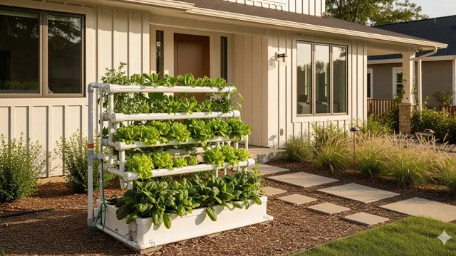 Ide Kebun Sayur Minimalis Depan Rumah