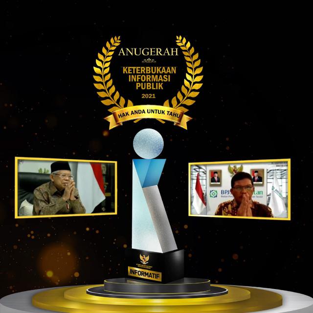 Transparansi Informasi, BPJS Kesehatan Sabet Gelar 'Badan Publik Informatif' dari