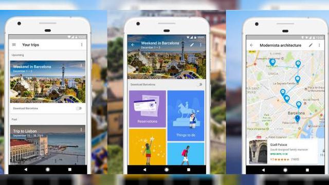 Aplikasi Trips Travel Planning