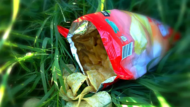 Keripik kentang salah satu junk food