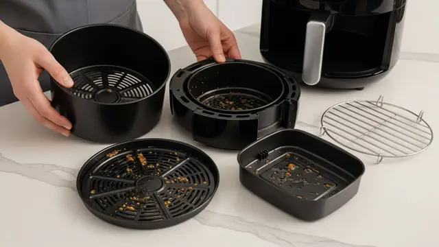 Cara Membersihkan Air Fryer