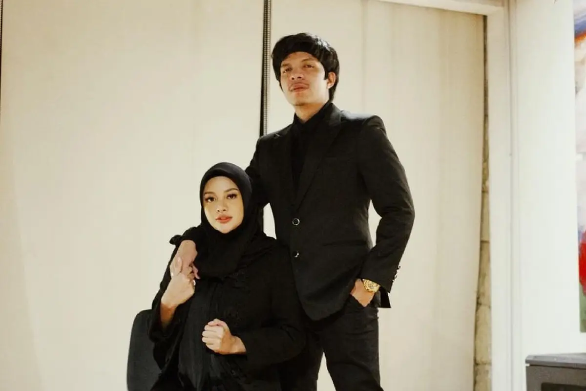 Atta Halilintar dan Aurel Hermansyah. (Foto: Instagram @aurelie.hermansyah)