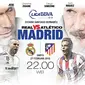 Real Madrid vs Atletico Madrid (Liputan6.com/Abdillah)