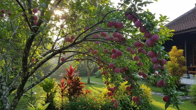Pohon Plum Satsuma/Foto: AI Generated